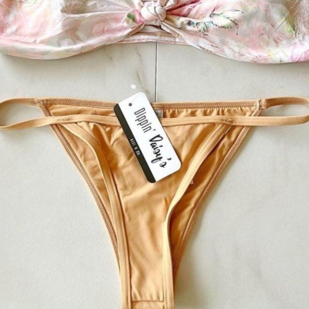 Nwt Dippin' Daisy's Nude Tan Bikini Bottom